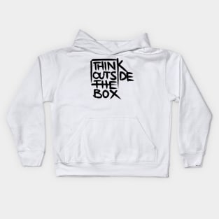 Think Outside the box Kids Hoodie